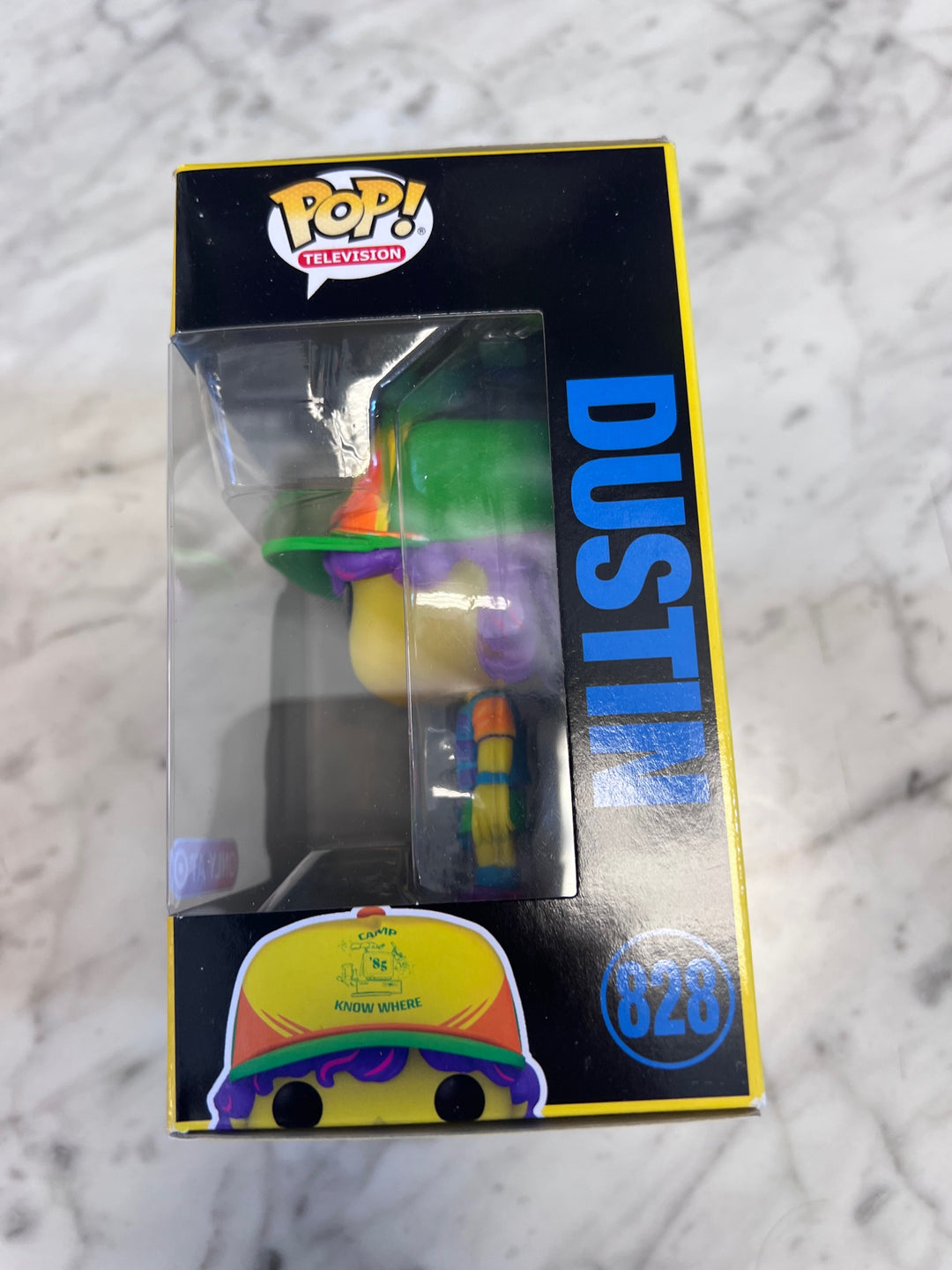 Funko Pop! Dustin (Blacklight) #828 Stranger Things Target Exclusive   FP10525
