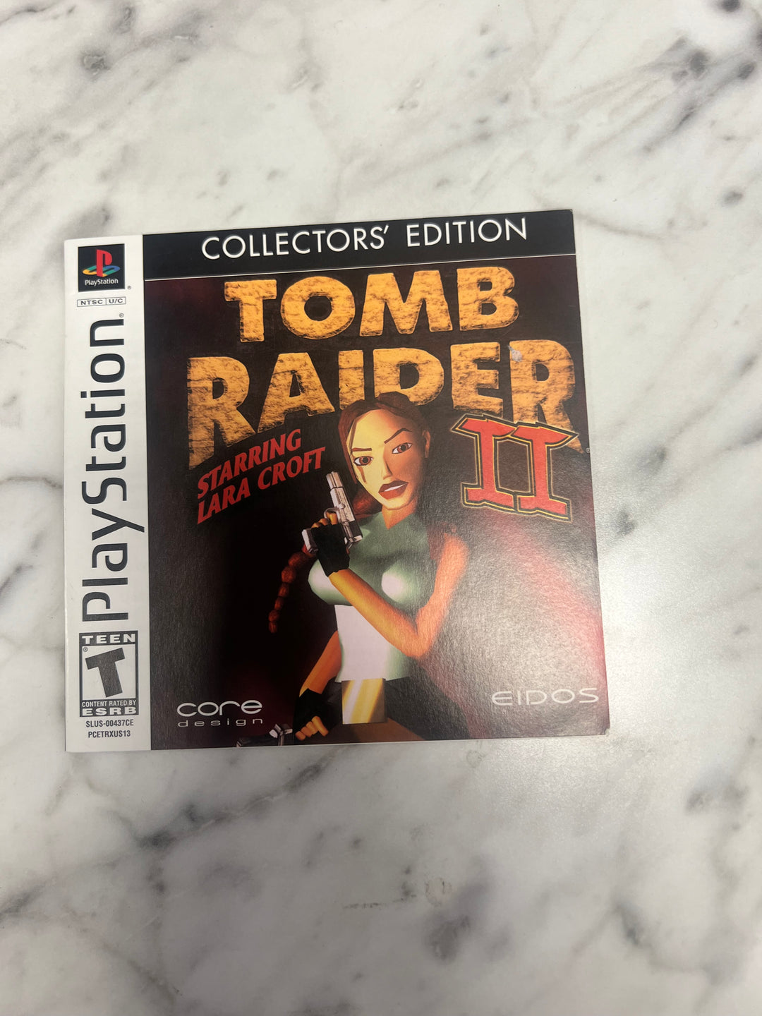 Tomb Raider Collector's Edition for PS1 Playstation (ALL 3) MANUALS ONLY MO92324