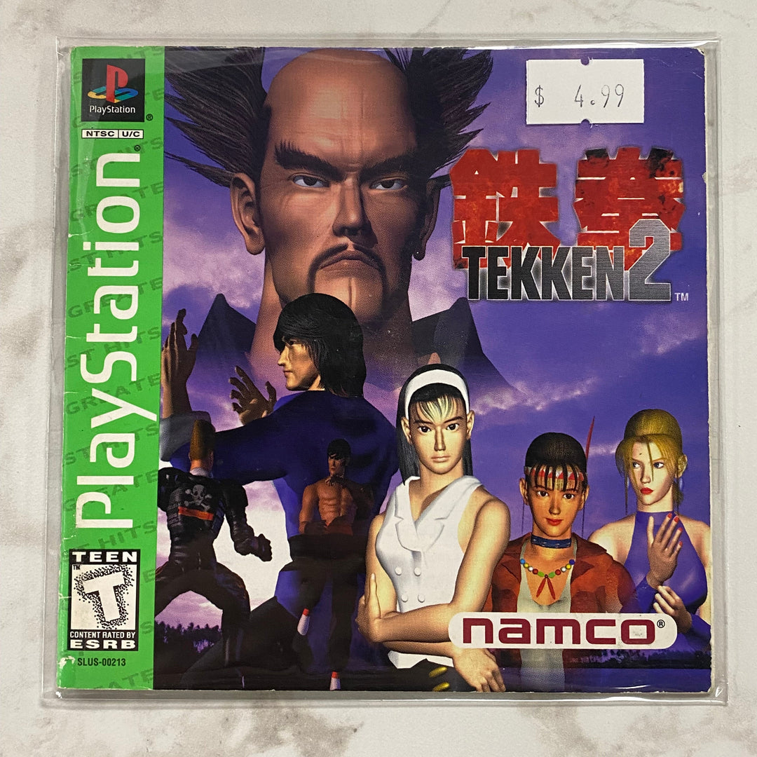 Tekken 2 - Manual ONLY Playstation 1 PS1 MO61226