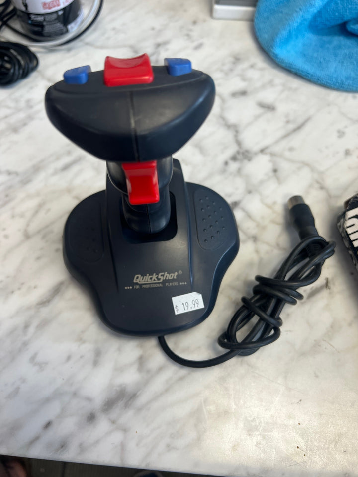 Turbografx 16 QuickShot Joystick Controller Model QS-136 Turbo Untested UA42125
