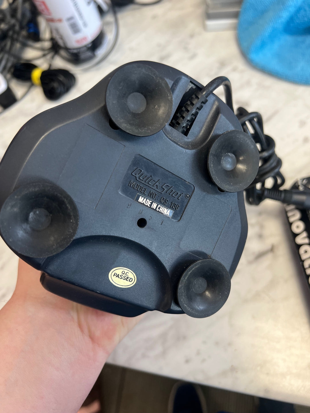 Turbografx 16 QuickShot Joystick Controller Model QS-136 Turbo Untested UA42125