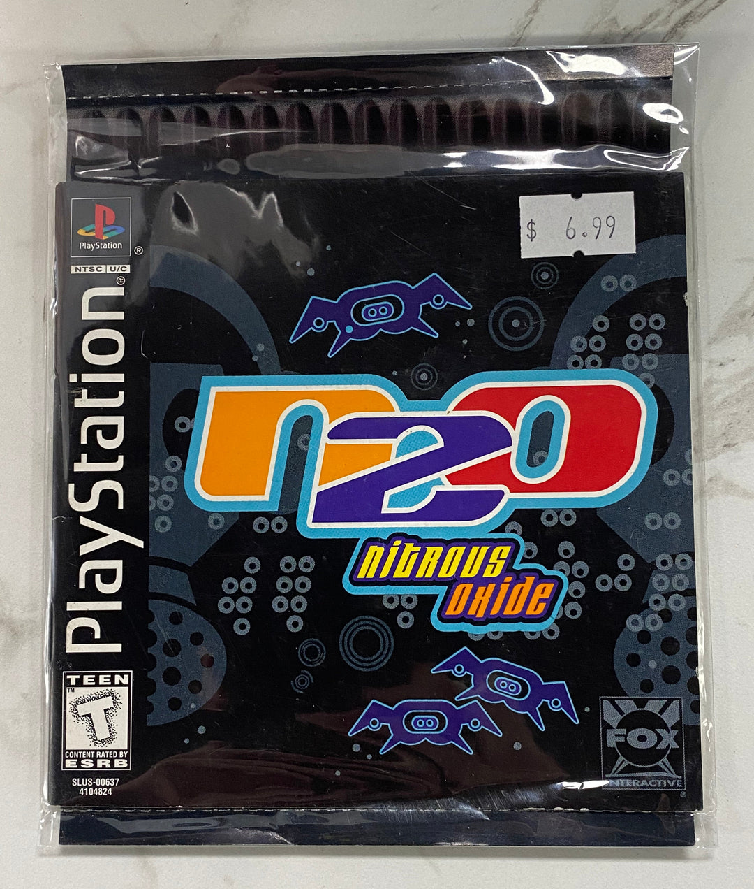 N2O Nitrous Oxide - Manual ONLY Playstation 1 PS1 MO61226