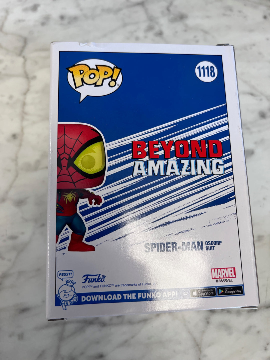 Funko Pop! Spider-Man Oscorp Suit #1118 Beyond Amazing Collection Target FP10525