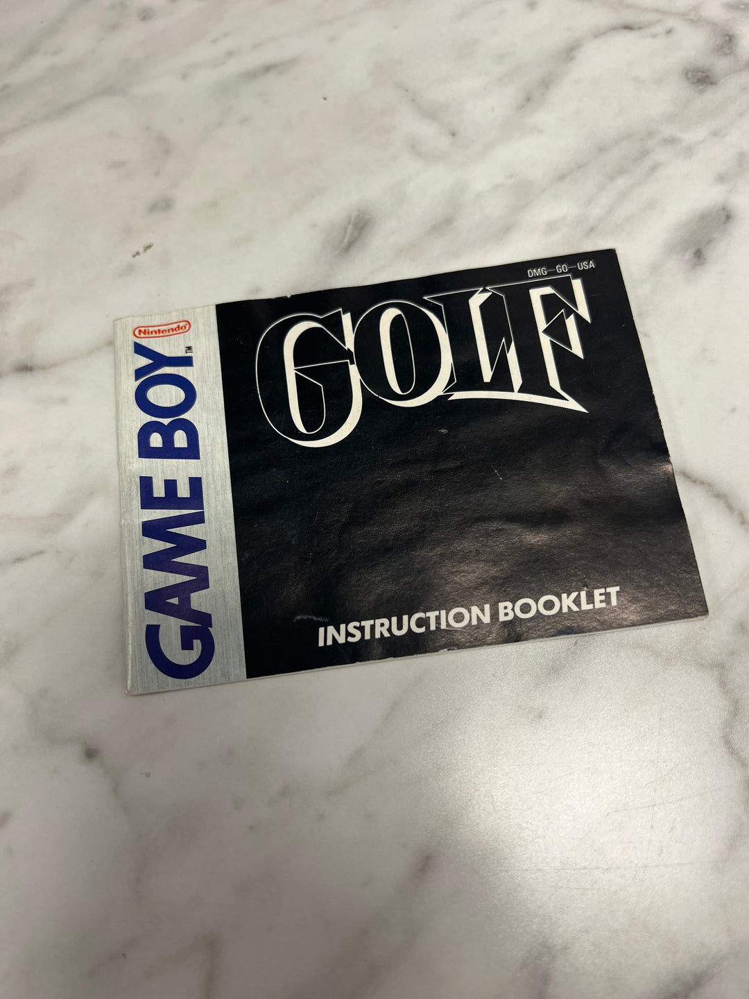 Golf for Nintendo Game Boy Gameboy MANUAL ONLY MO92324