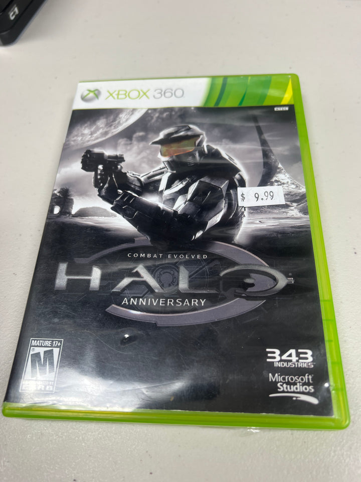 Halo Combat Evolved Anniversary Edition for Microsoft Xbox 360 in case. Tested and working.     DO61024