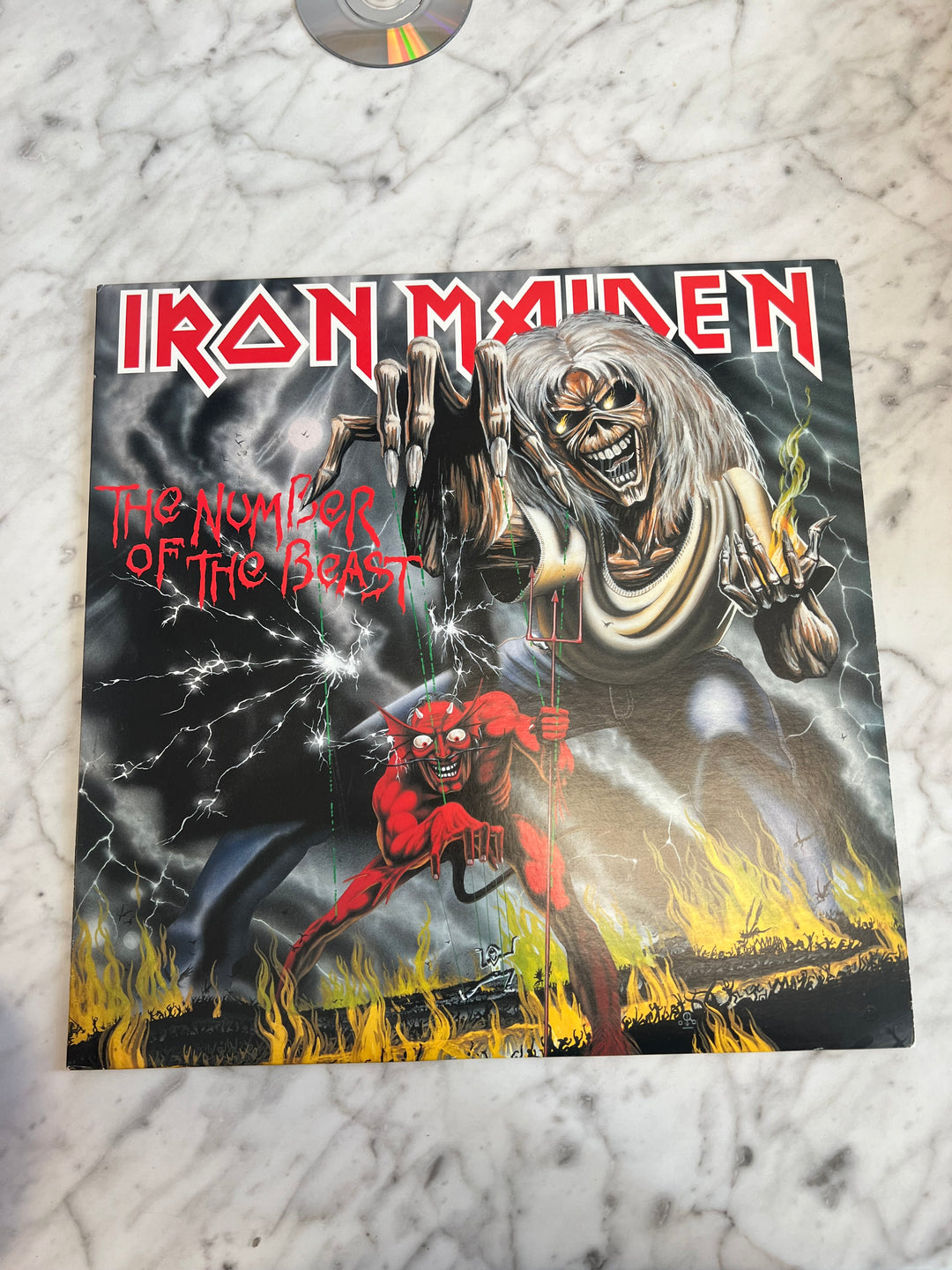 Iron Maiden - The Number of the Beast - Vinyl Record DR7924