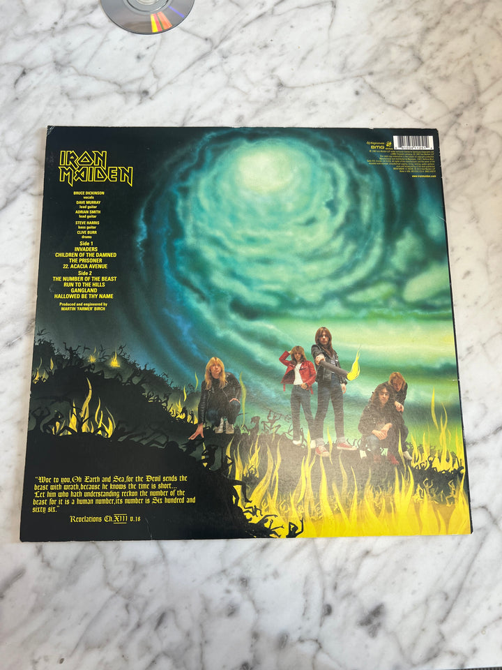 Iron Maiden - The Number of the Beast - Vinyl Record DR7924