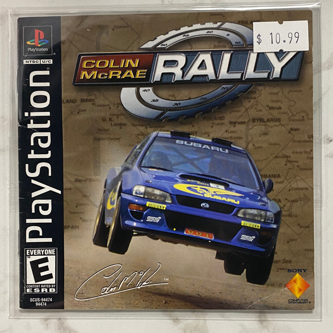 Colin McRae Rally - Manual ONLY Playstation 1 PS1 MO61226