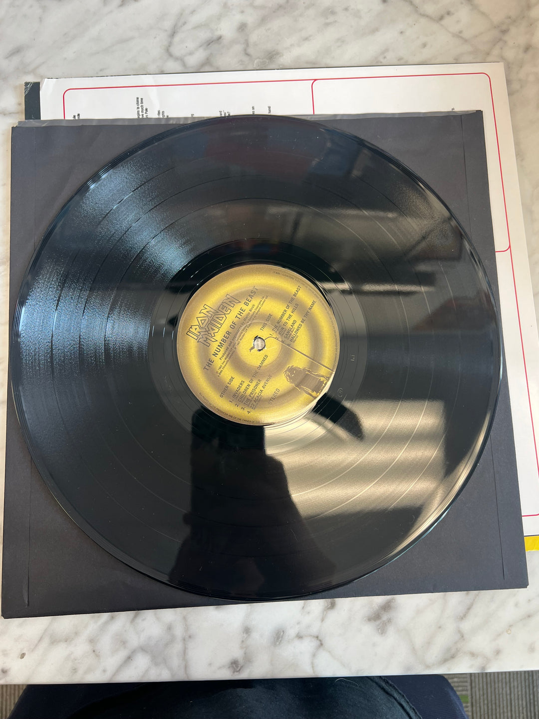 Iron Maiden - The Number of the Beast - Vinyl Record DR7924