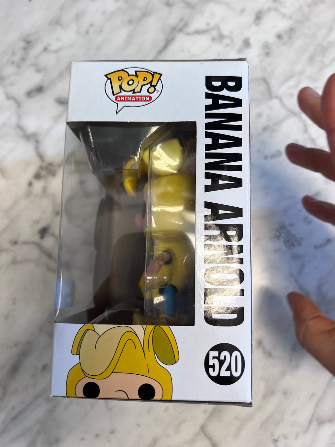 Funko Pop! Banana Arnold #520 Hey Arnold Squished box  FP10525