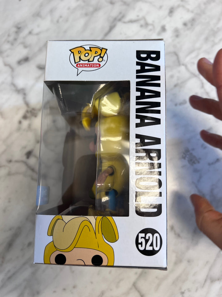 Funko Pop! Banana Arnold #520 Hey Arnold Squished box  FP10525