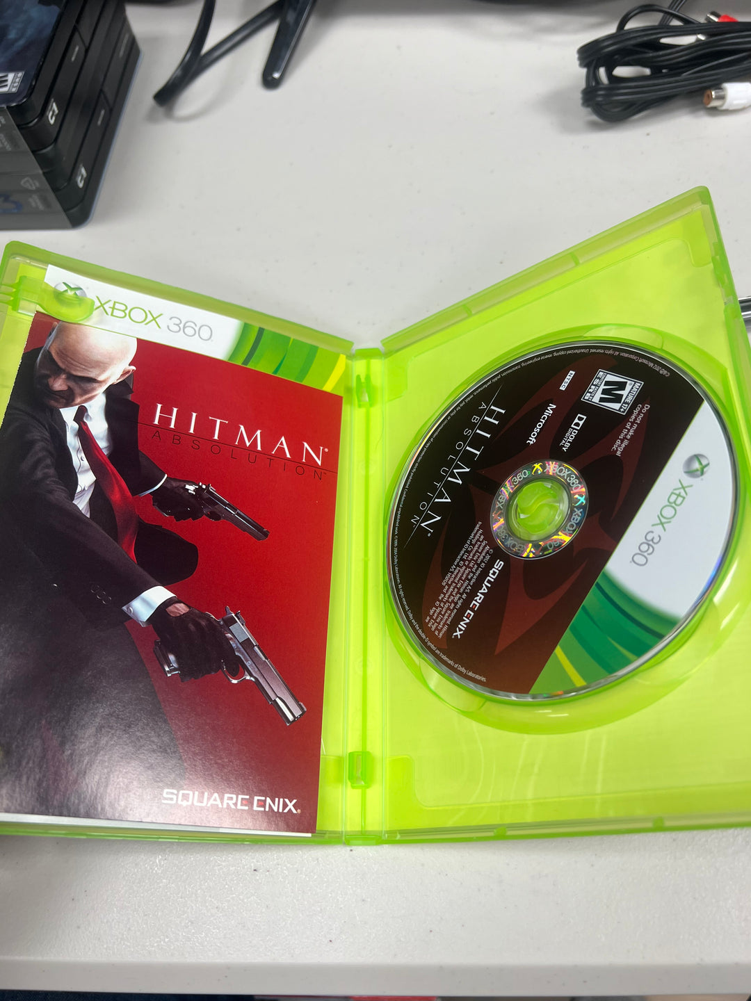 Hitman Absolution for Microsoft Xbox 360 in case. Tested and Working.     DO61124