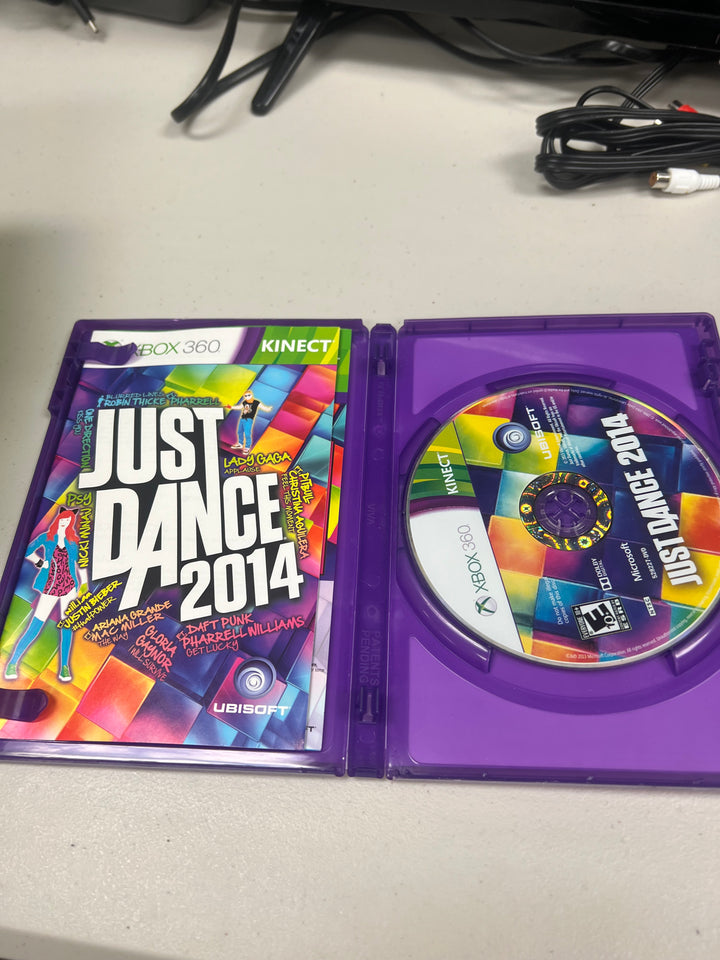 Just Dance 2014 for Microsoft Xbox 360 in case. Tested and Working.     DO61124