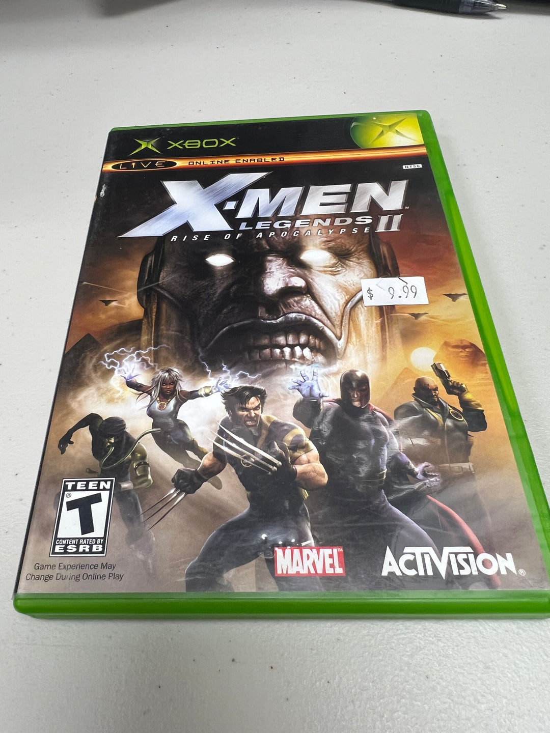 X-Men Legends II for Original Microsoft Xbox in case. Tested and Working.     DO61124