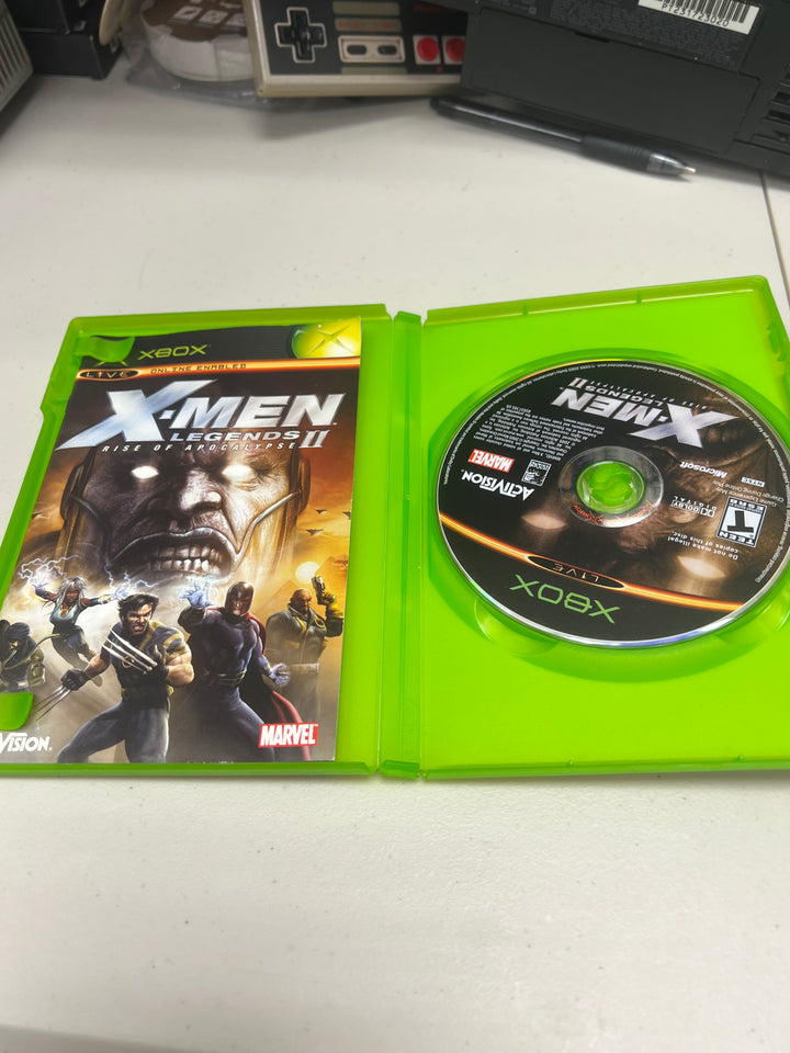 X-Men Legends II for Original Microsoft Xbox in case. Tested and Working.     DO61124