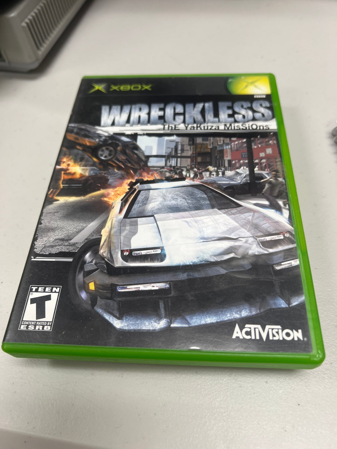 Wreckless for Original Microsoft Xbox in case. Tested and Working.     DO61124