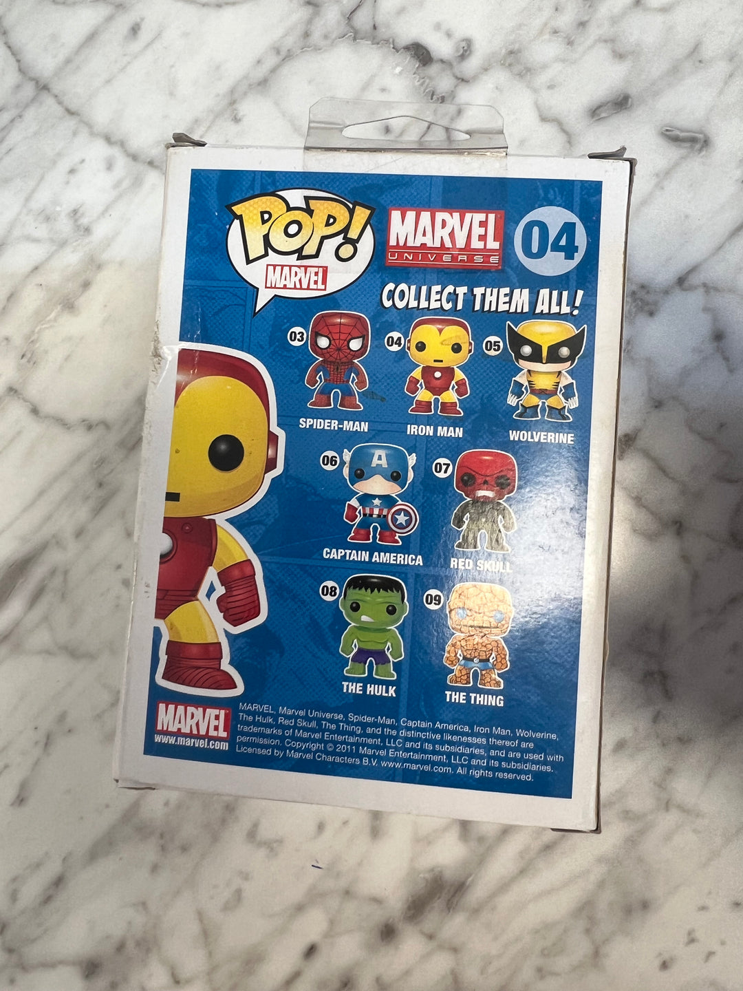 Funko Pop! Iron Man 04 Beat Up Box FP122224