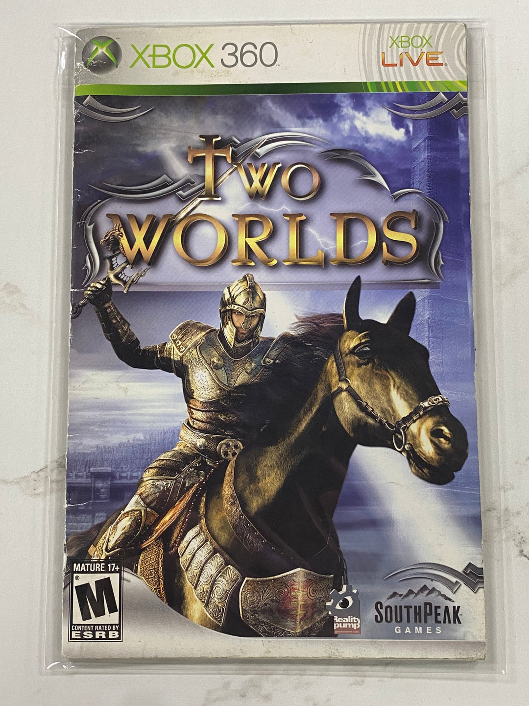 Two Worlds - MANUAL ONLY Xbox 360 MO61426