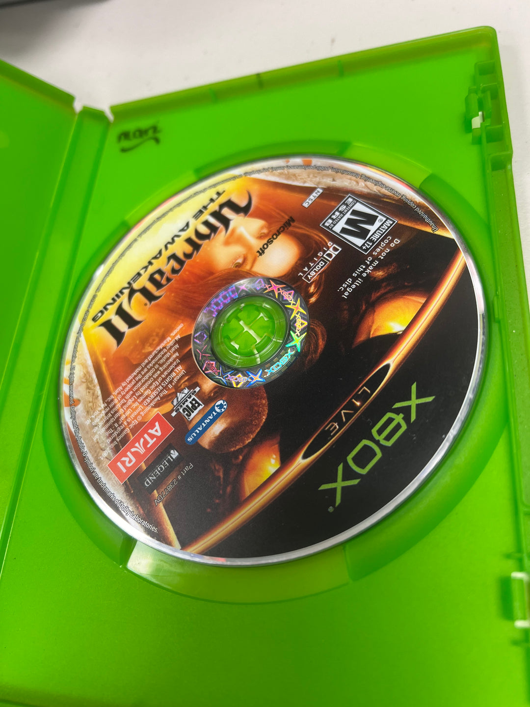 Unreal 2 The Awakening for Original Microsoft Xbox in case. Tested and Working.     DO61124