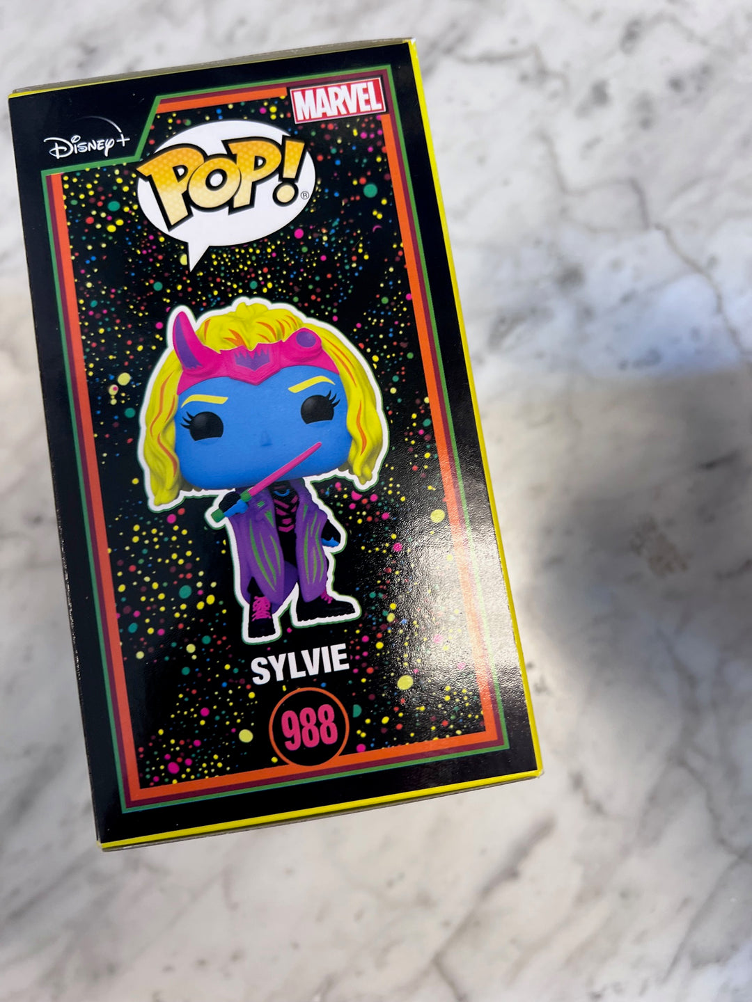 Funko Pop! Sylvie #988 Loki Blacklight Target Exclusive  FP10525