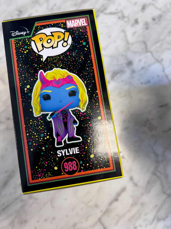 Funko Pop! Sylvie #988 Loki Blacklight Target Exclusive  FP10525