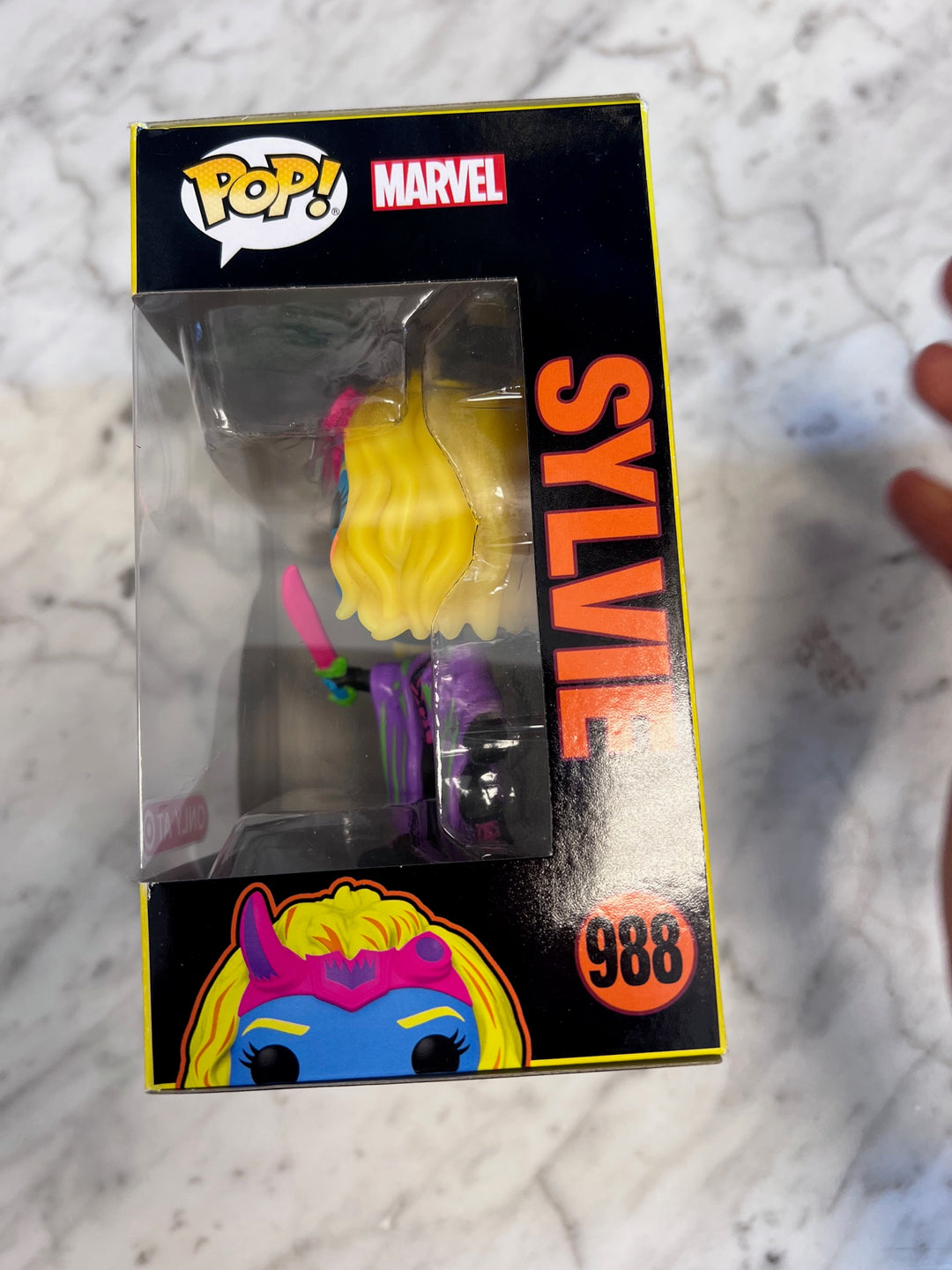 Funko Pop! Sylvie #988 Loki Blacklight Target Exclusive  FP10525