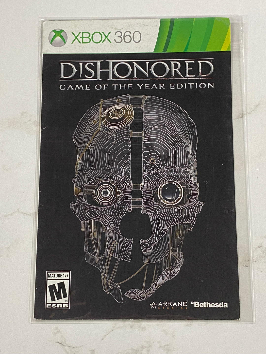 Dishonored - MANUAL ONLY Xbox 360 MO61426