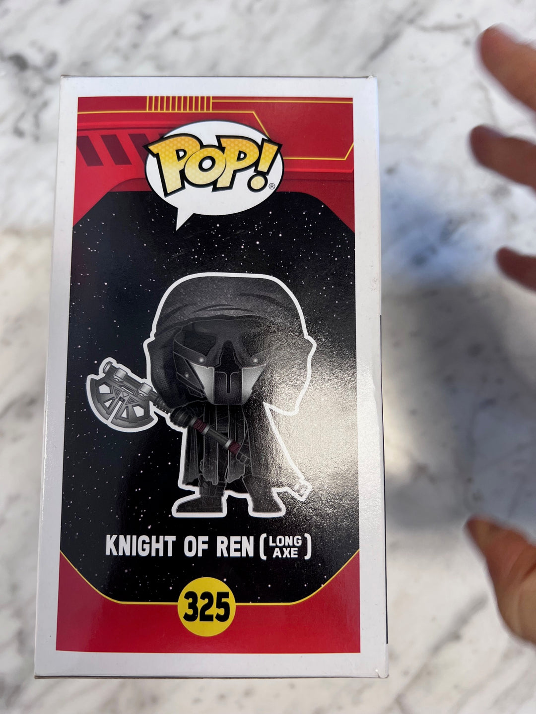 Funko Pop! Knight of Ren (Long Axe) Hematite Chrome #325   FP10525