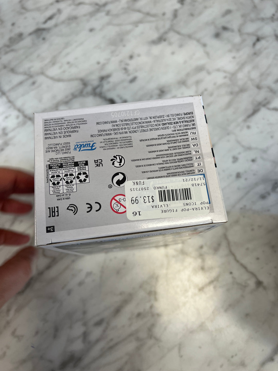 Funko Pop! Elvira #68 40 Years Anniversary Diamond Collection  FP122224