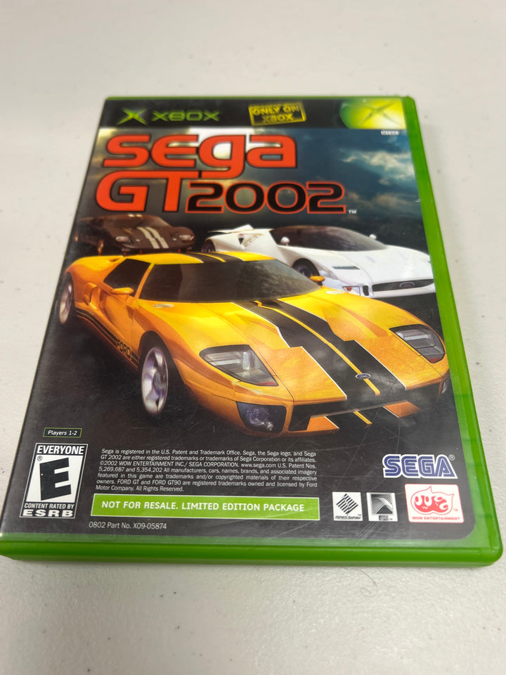 Sega GT 2002 and Jet Set Radio Future Combo Pack for Original Microsoft Xbox in case. Tested and Working.     DO61124