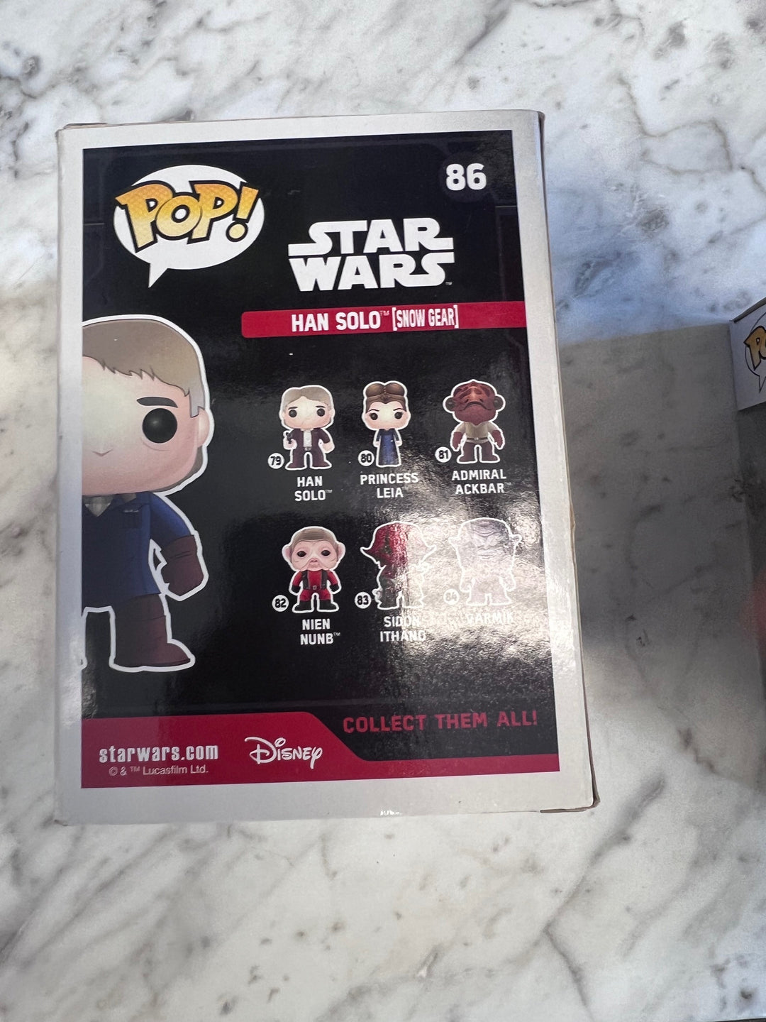 Funko Pop! Han Solo (Snow Gear) #86 Loot Crate Star Wars FP10525