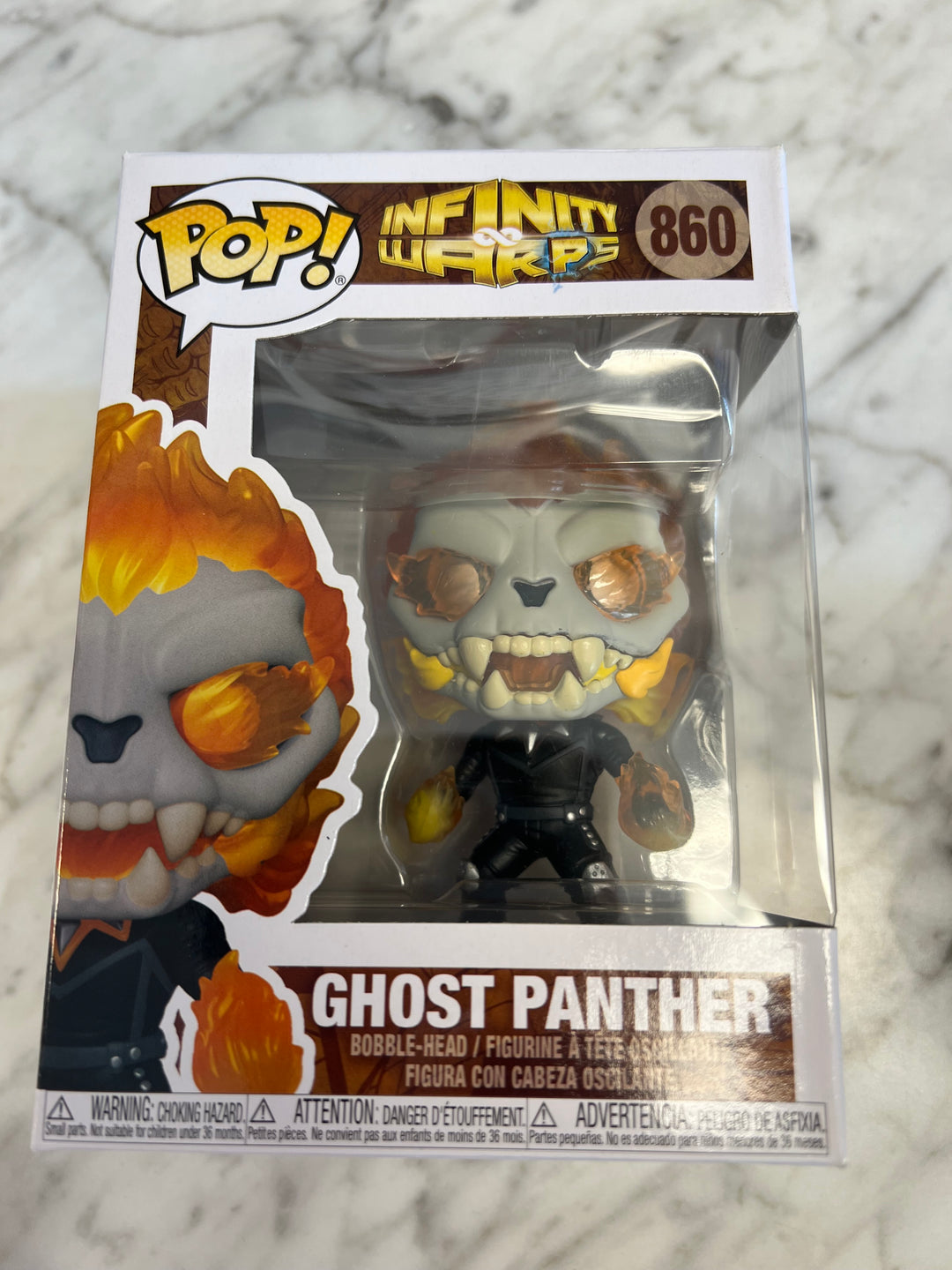 Funko Pop! Ghost Panther #860 Infinity Warps FP122224