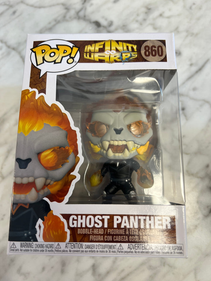 Funko Pop! Ghost Panther #860 Infinity Warps FP122224