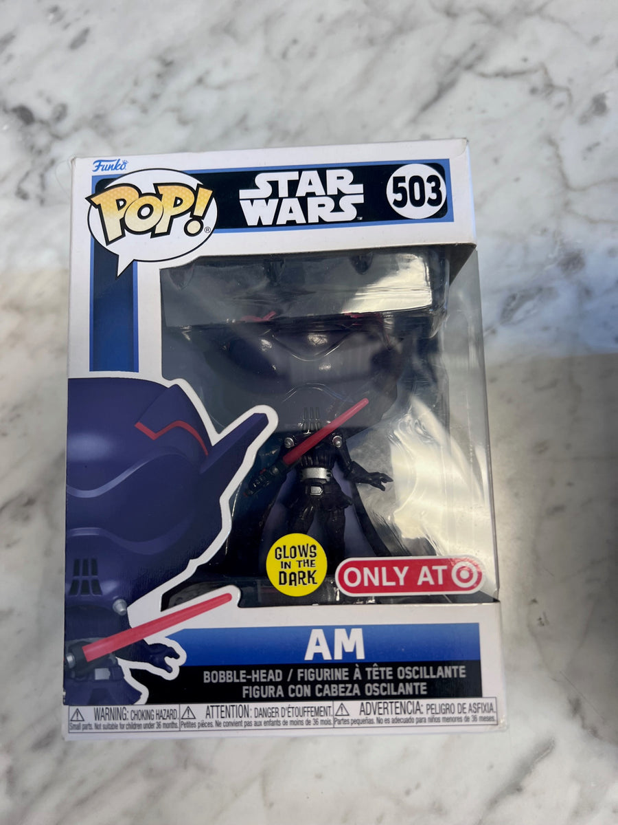 Am #503 Glows in the Dark Star Wars Vinyl Figure Funko Collectable Am #503 Glows in the Dark Star Wars Vinyl Figure Funko Collectable