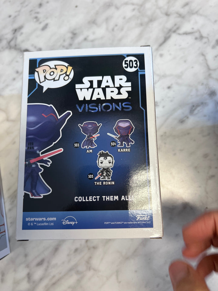 Funko Pop! AM #503 Glow in the Dark Target Exclusive Star Wars Visions FP10525