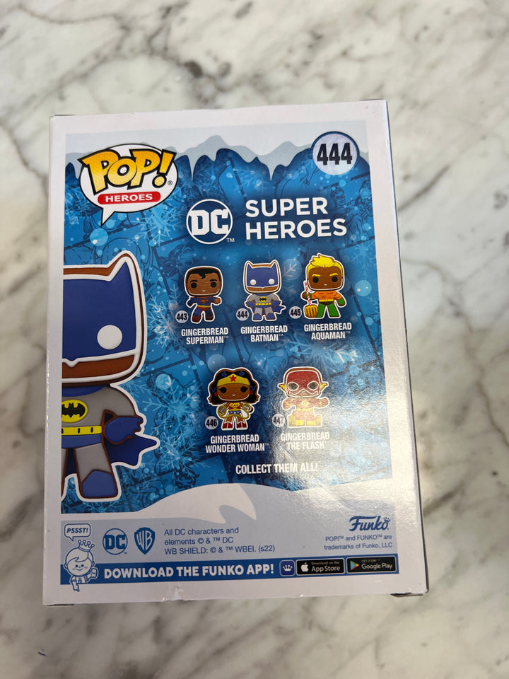 Funko Pop! Gingerbread Batman #444 DC Super Heroes FP122224