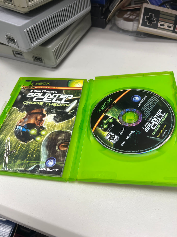 Tom Clancy's Splinter Cell Chaos Theory for Original Microsoft Xbox in case. Tested and Working.     DO61124