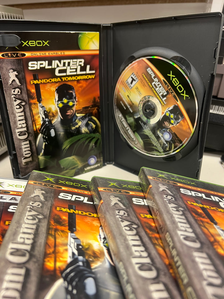 Tom Clancy's Splinter Cell Pandora Tomorrow for Original Microsoft Xbox in case. Tested and Working.     DO61124