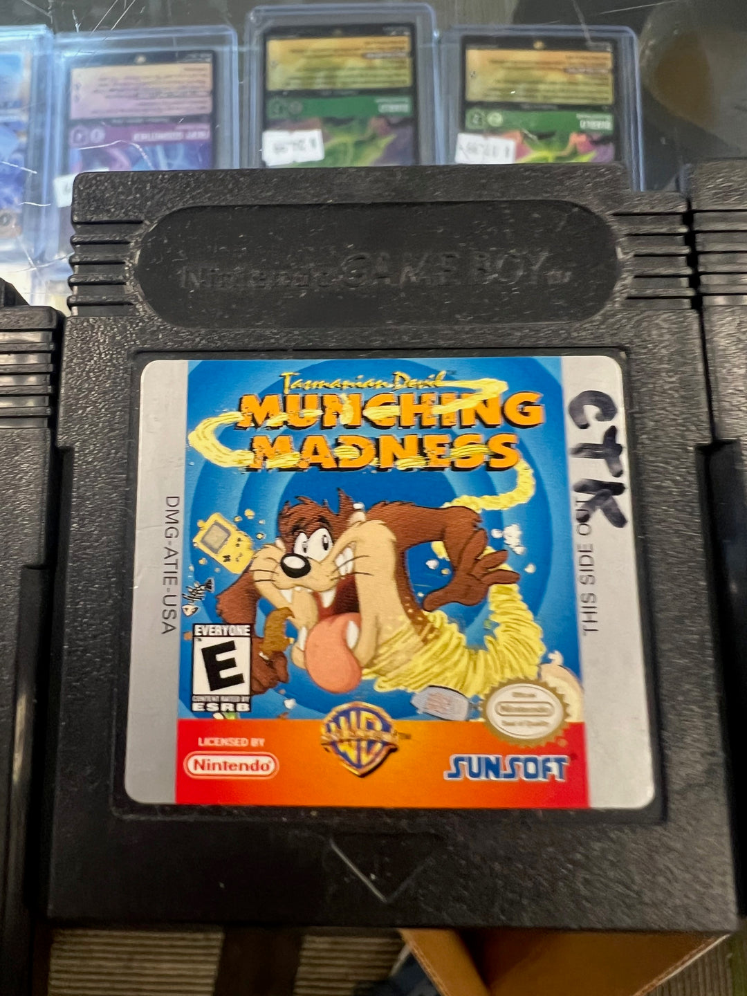 Tasmanian Devil Munching Madness - Game Boy Color G7925