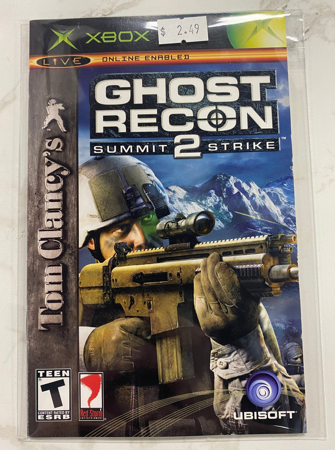Ghost Recon 2 Summit Strike - Original Xbox Manual ONLY MO61726