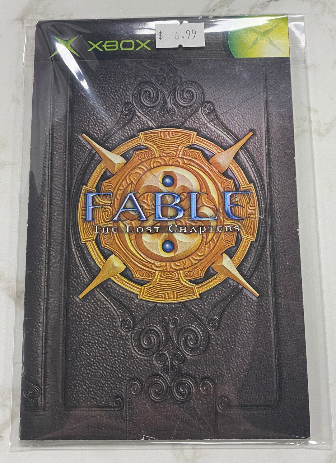 Fable: The Lost Chapters - Original Xbox Manual ONLY MO61726