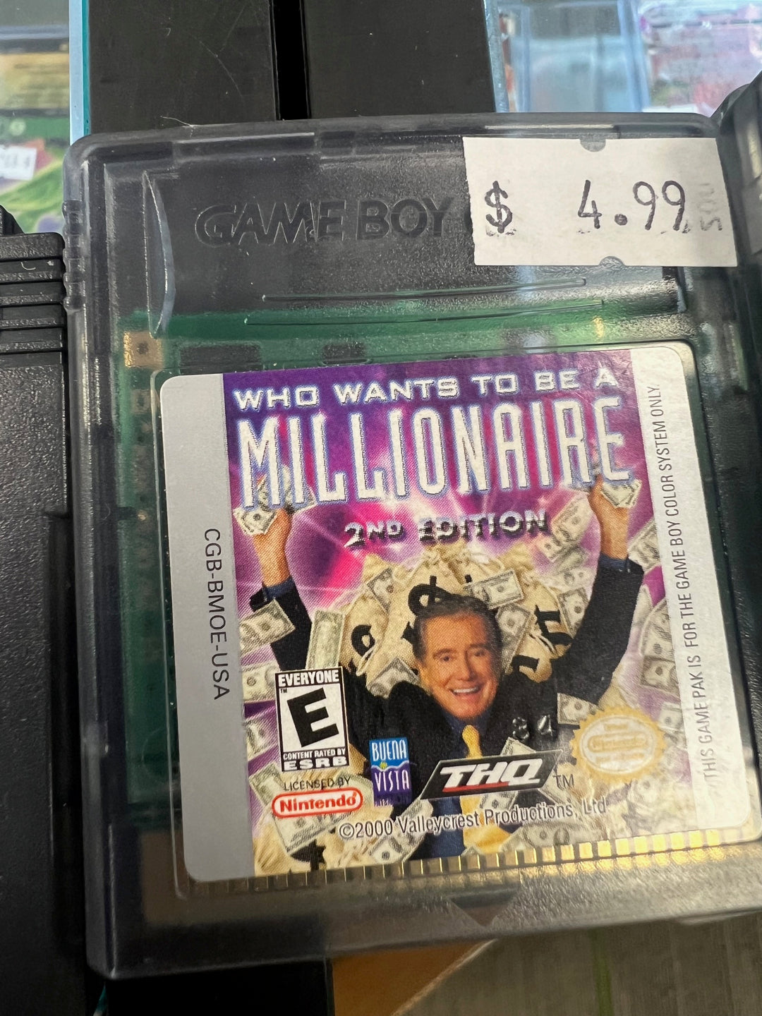 Who Wants to Be a Millionaire 2nd Edition - Game Boy Color G7925