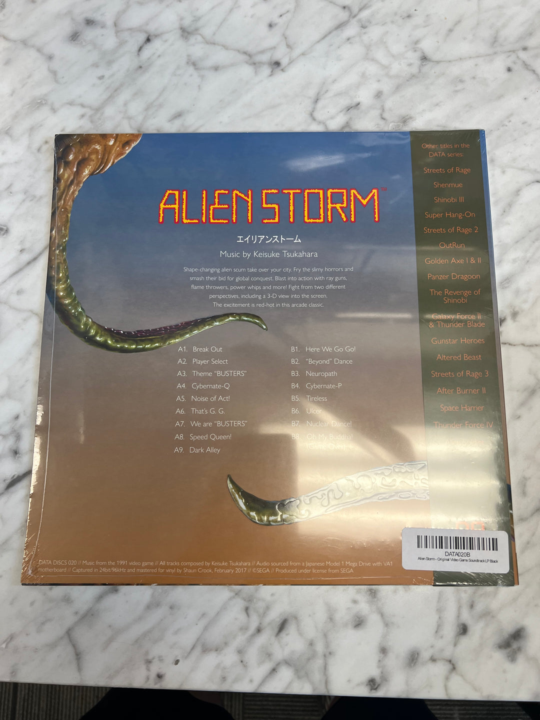 Alien Storm - OST - Vinyl Brand New Sealed    DRN7924