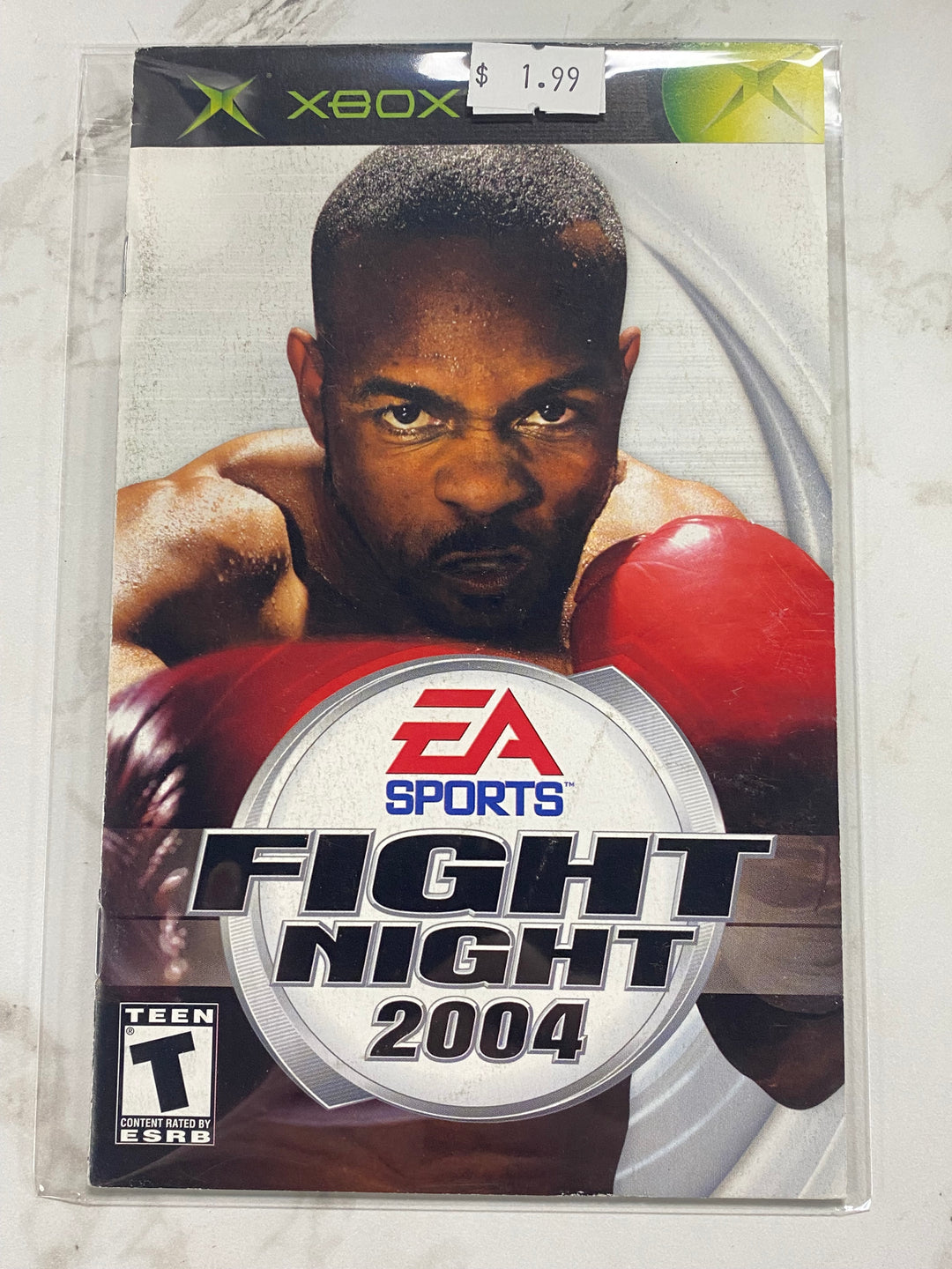 Fight Night 2004 - Original Xbox Manual ONLY MO61726