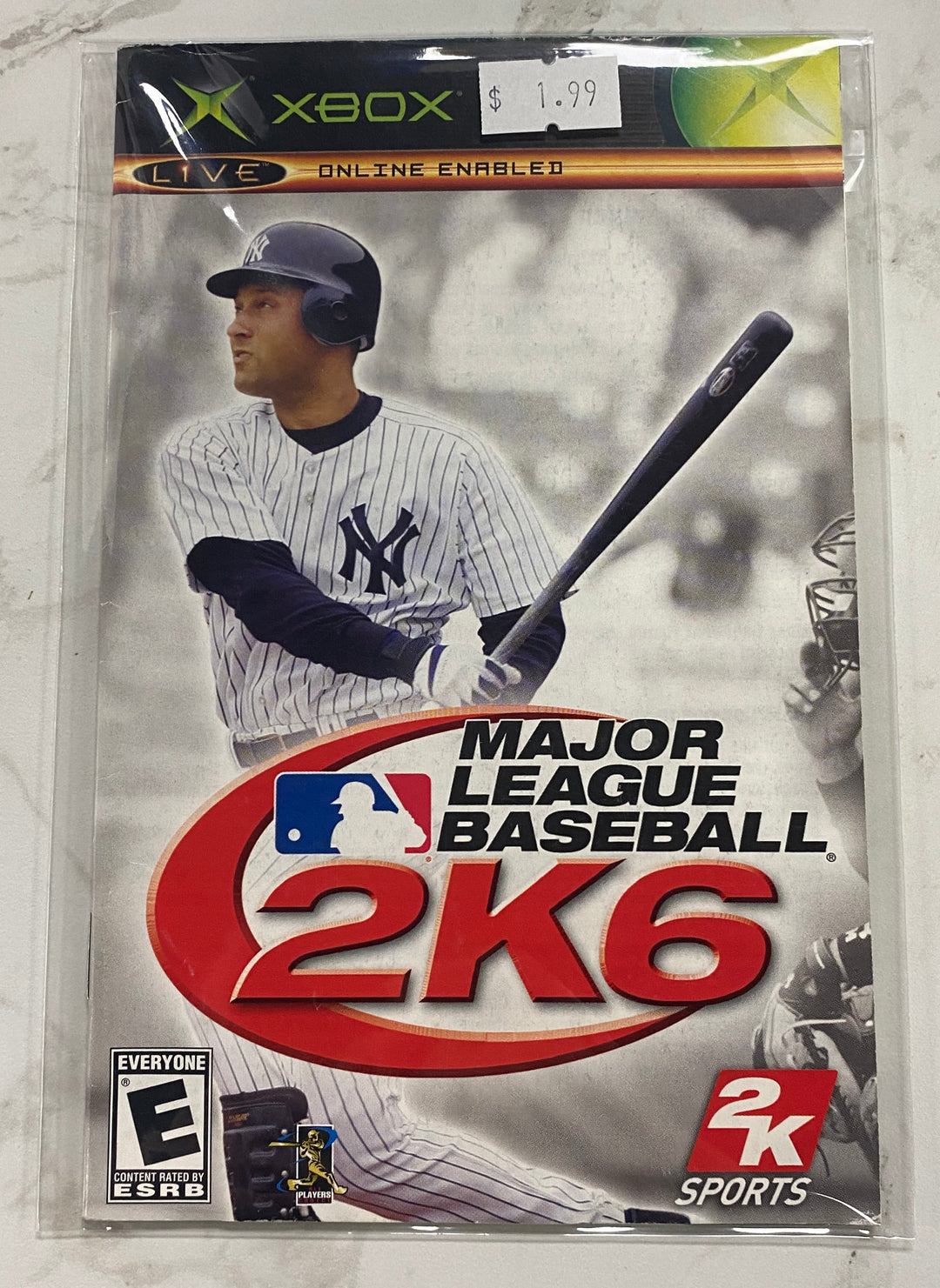 Major League Baseball 2K6 - Original Xbox Manual ONLY MO61726