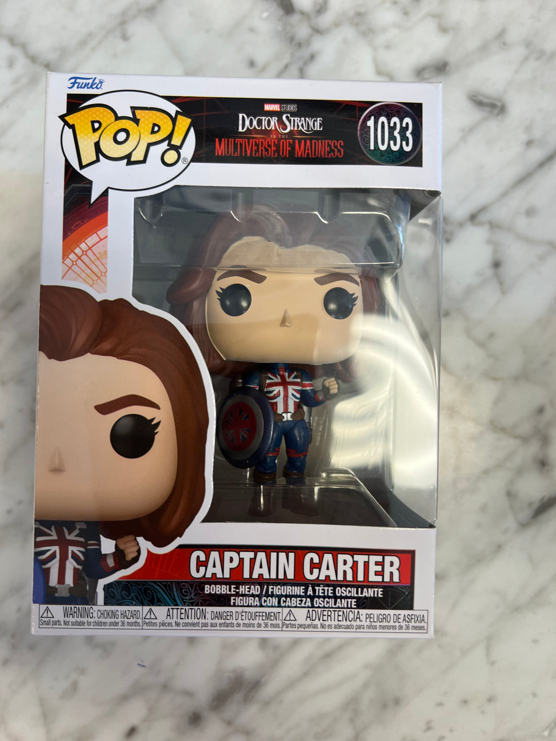 Funko Pop! Captain Carter #1033 Doctor Strange and the Multiverse of Madness  FP122224