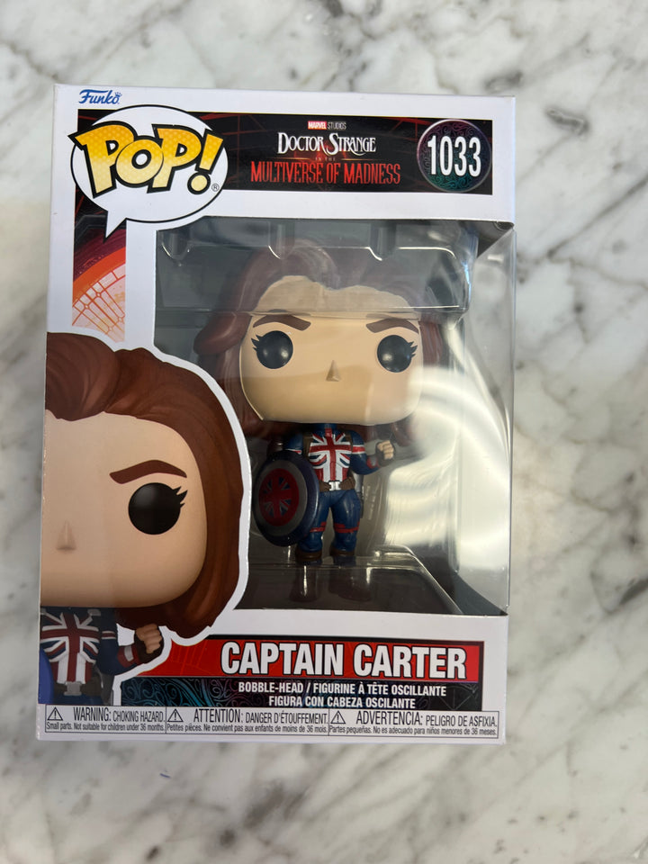 Funko Pop! Captain Carter #1033 Doctor Strange and the Multiverse of Madness  FP122224