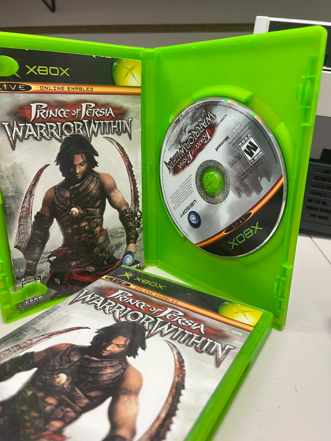 Prince of Persia Warrior Within for Original Microsoft Xbox in case. Tested and Working.     DO61124