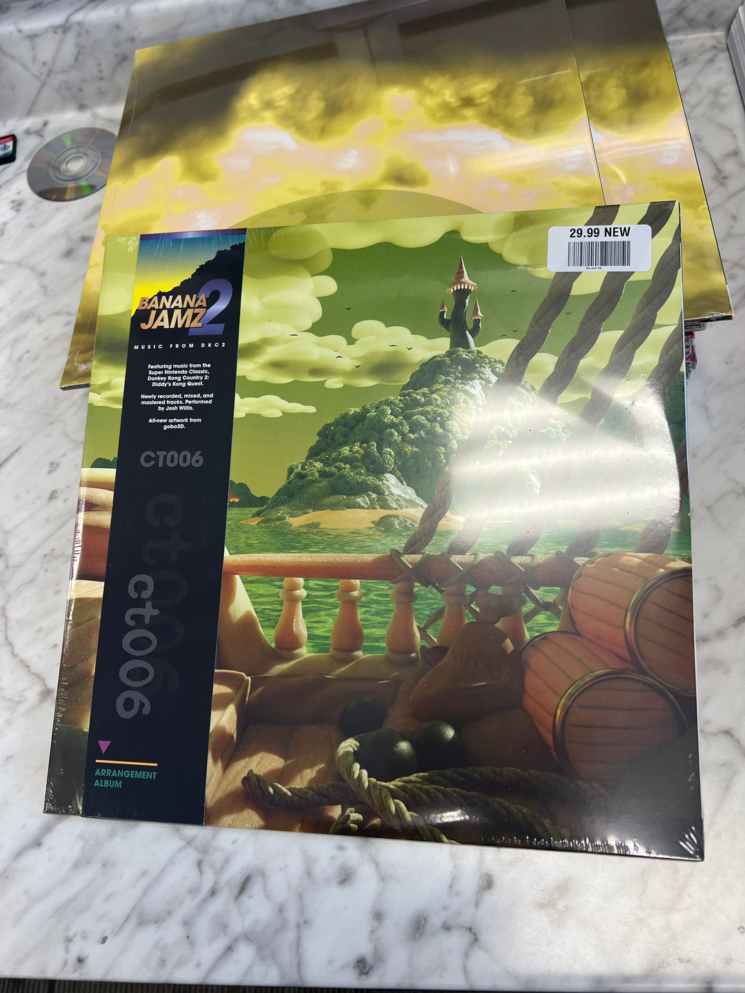 Banana Jamz Music from Donkey Kong Country 2 - Vinyl Record Brand New DRN7924