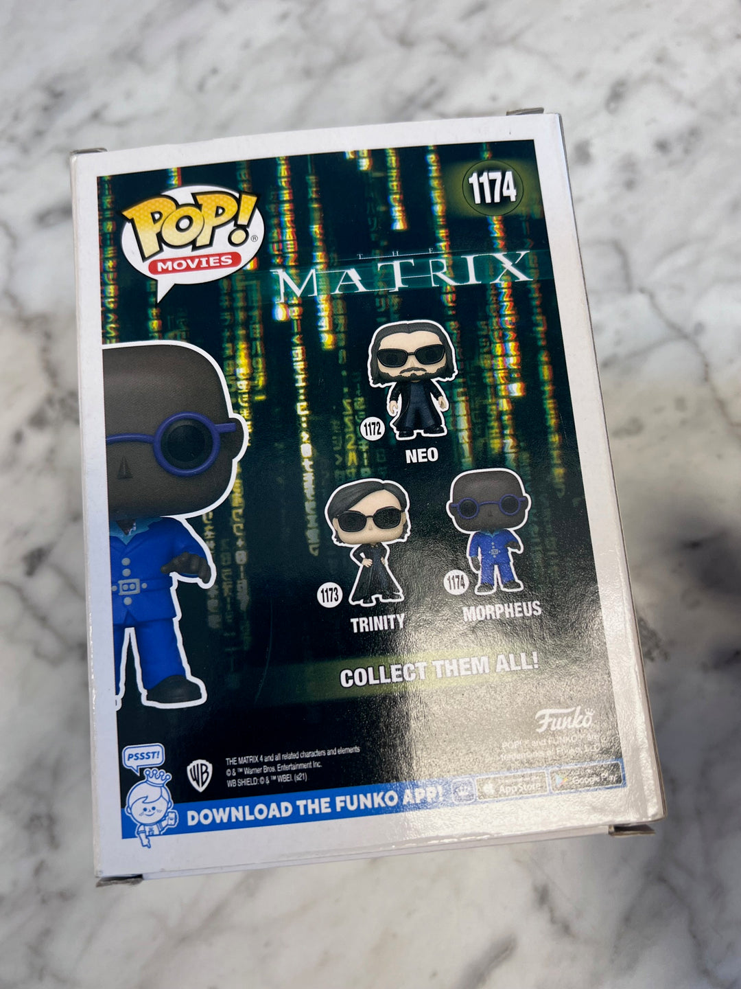 Funko Pop! Morpheus #1174 The Matrix  FP10525